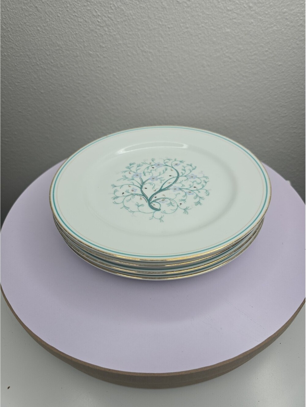 Vintage Noritake Granada 3063 Salad Plates 7.5" -  Set Of 4
